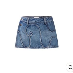 IFIK Mini Denim Skirt/Skort
